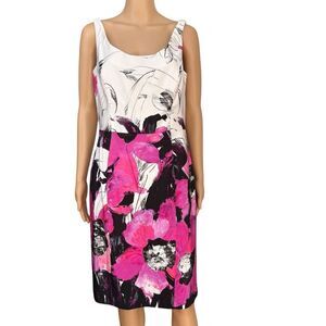 Milly winter orchid Sophia floral dress size 12 NWT